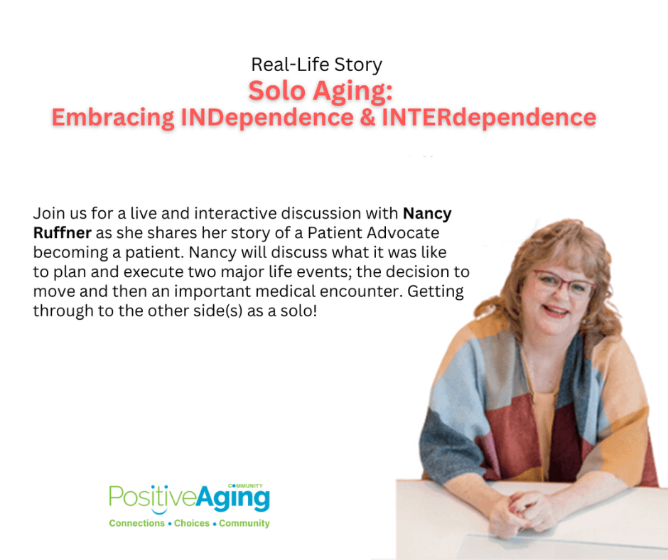 Steve Gurney and Nancy Ruffner on The Positive Aging Community